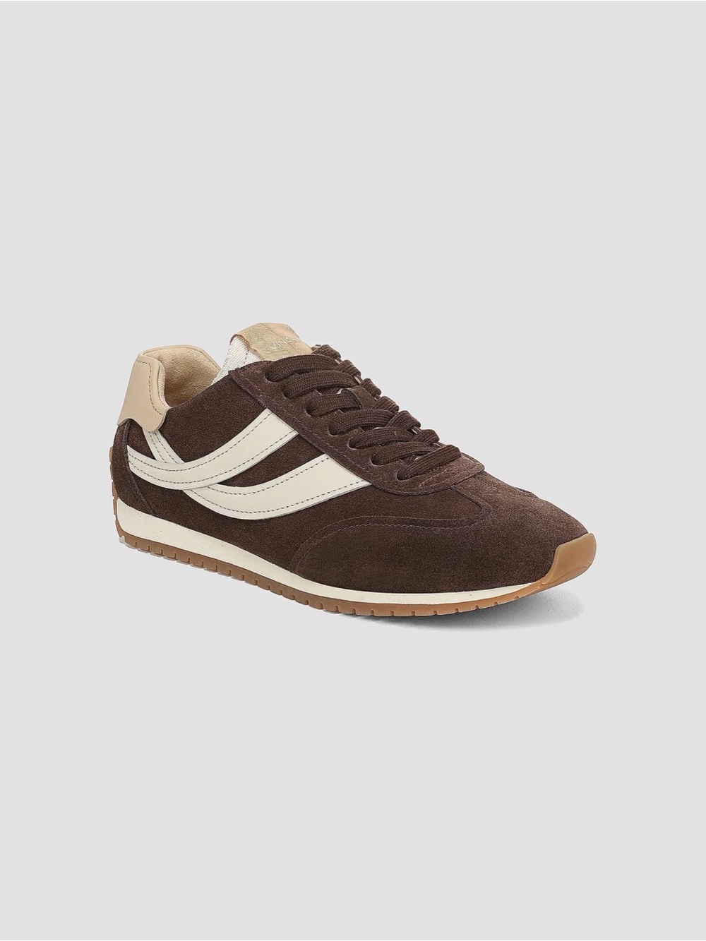 Vince Oasis Retro Sneakers Cacao Brown Moonlight , 7.5